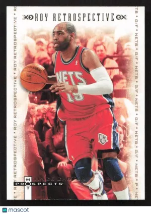 2007-08 Fleer Hot Prospects Vince Carter #63 SN
