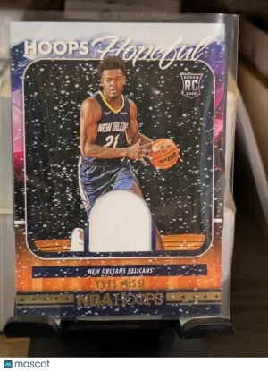 2024-25 Panini Hoops Yves Missi #2 New Orleans Pelicans