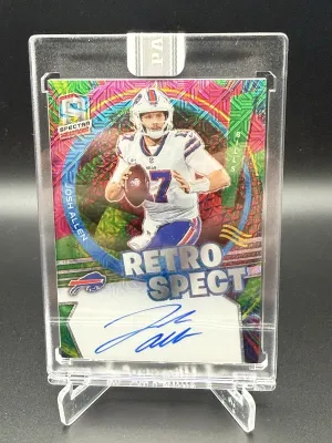 RS-JAL Josh Allen 2022 Panini Spectra Panini White Box 1/1
