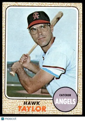 1968 Baseball Card Hawk Taylor #52