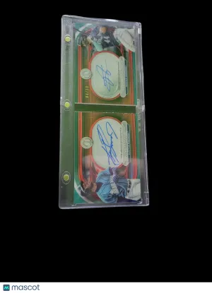 2024 Topps Ken Griffey Jr. Julio Rodriguez #TTAB-GR Green /10 Auto Book Card