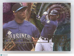 1996 Fleer Ultra Power Plus Ken Griffey Jr. #3 front