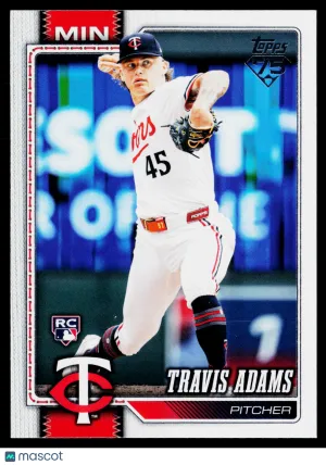 2026 Topps Series One Travis Adams #149 RC