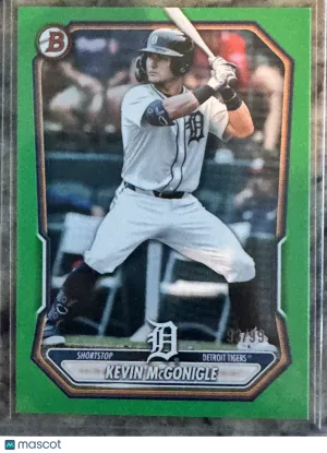 2025 Bowman Kevin McGonigle #BP-145 Green /99