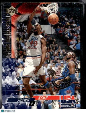 1994 Upper Deck USA Basketball Shawn Kemp #27