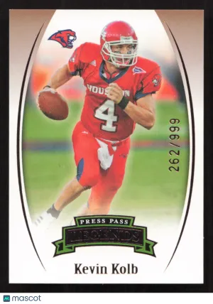 2007 Press Pass Legends Kevin Kolb #B-25 Bronze SN