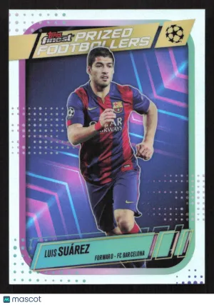 2025-26 Finest UEFA Club Competitions Luis Suárez #PF-8 Prized Footballers