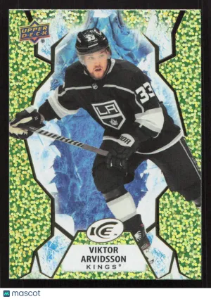 2021-22 Upper Deck Ice Viktor Arvidsson #33 Green