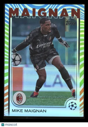 Mike Maignan 2025 Topps UEFA Champions League #198 New Chapter 02/36 AC Milan