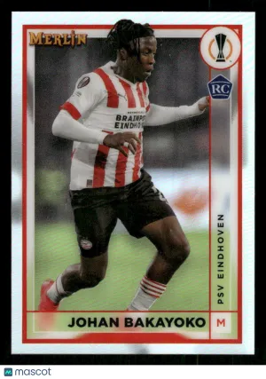 2022-23 Merlin Chrome UEFA Club Competitions Johan Bakayoko #108 Refractor