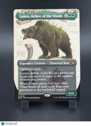 Bloomburrow Lumra, Bellow of the Woods Field Notes Showcase Borderless