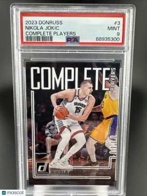 2023-24 Donruss Complete Players Nikola Jokić #3 Photo Variations Insert PSA 9