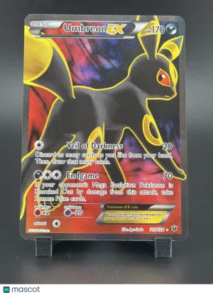 2016 Fates Collide Umbreon EX Holo Rare FA #119/124