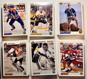 1991-92 Upper Deck - 250 Card Hockey Lot