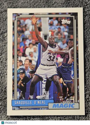 1992 Topps #362 Shaquille O'Neal Rookie RC