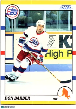 1990 Score Traded Don Barber #14T