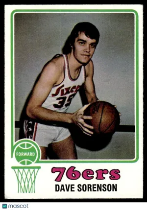 1973 Basketball Dave Sorenson #14