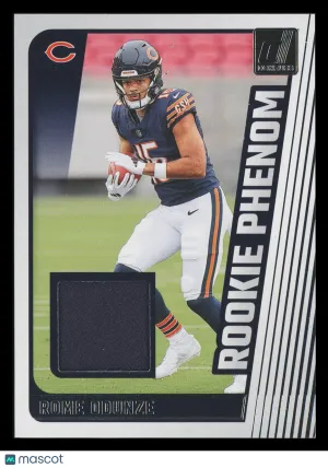 Rome Odunze 2024 Panini Donruss Rookie Phenom Jerseys Memorabilia #RPJ-ROD Chicago Bears