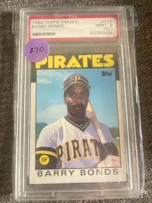 1986 Topps Traded Barry Bonds