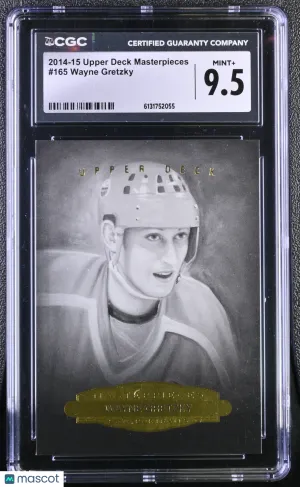 2014-15 Upper Deck Masterpieces Wayne Gretzky #165 CGC 9.5 Edmonton Oilers