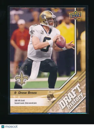 2009 Upper Deck Draft Edition Drew Brees #153 Copper