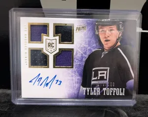 2013-14 Panini Rookie Auto Patch Tyler Toffoli /199 Los Angeles