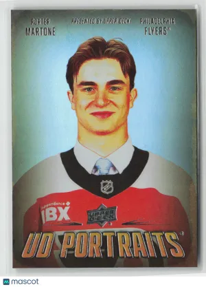 2026-27 Upper Deck Series 1 UD Portraits Porter Martone #P-22
