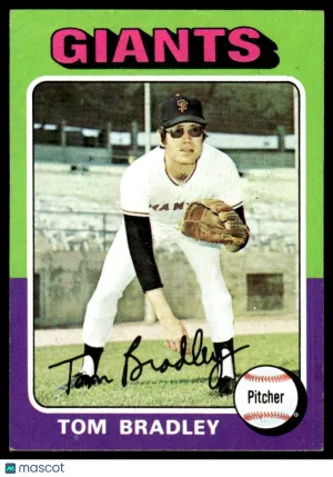 1975 Baseball Card Tom Bradley #179