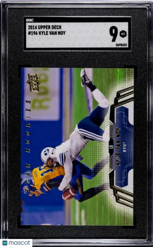 2014 Upper Deck Kyle Van Noy #196 SGC 9