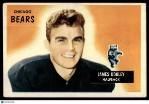 1955 Football Card James Dooley #40