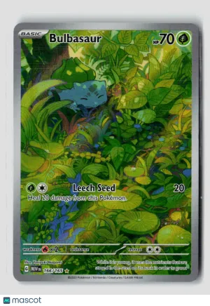 Pokemon 2023 Scarlet & Violet 151 Bulbasaur FA #166/165