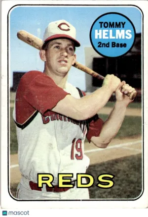 1969 Baseball Card Tommy Helms #70