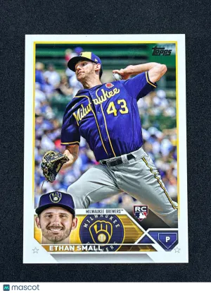 2023 Topps 87 Ethan Small RC Milwaukee Brewers