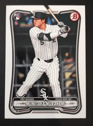Munetaka Murakami White Sox 2026 Bowman RC Baseball Card #9 front