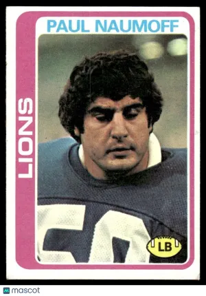 1978 Football Paul Naumoff #253