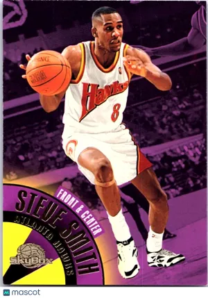 1995 SkyBox Front & Center Steve Smith #127