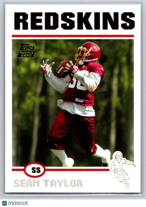 2004 Topps 347 Sean Taylor RC Topps Collection Washington Redskins