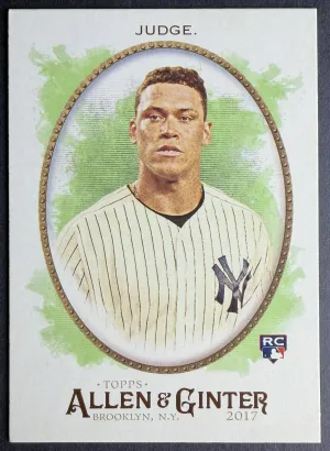 Aaron Judge 2017 Topps Allen & Ginter Rookie #172