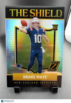 2024 Panini Zenith Football Drake Maye #3 Prizm RC
