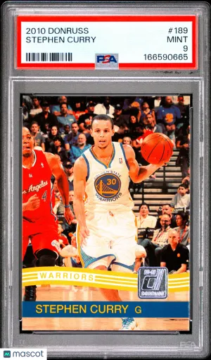 2010 Donruss Stephen Curry #189 front