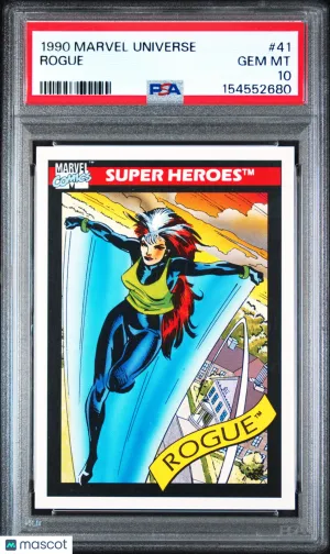 1990 Marvel Universe Rogue #41 PSA 10