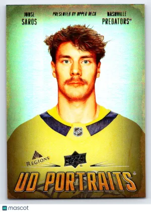2026 Upper Deck Series 1 Juuse Saros #P-14