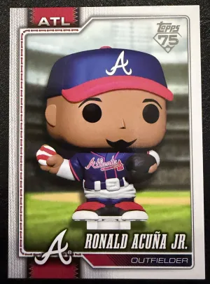 2026 Topps Series 2 Ronald Acuna Jr. Funko Pop Variation SSP #50