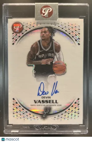 Pristine Devin Vassell Pristine Autographs #PA-DV San Antonio Spurs