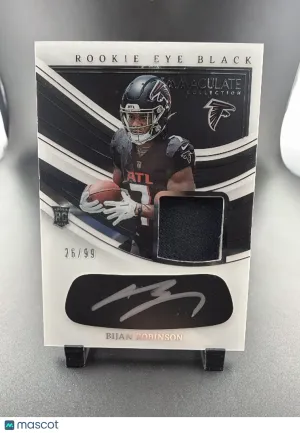 2023 Panini Immaculate Collection Bijan Robinson #REBJ-BRN /99 RC