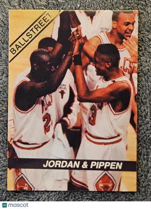 1992 Ballstreet Michael Jordan Scottie Pippen