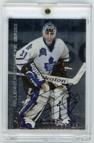 1999-00 BAP Millennium Curtis Joseph Autograph