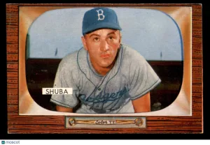 1955 Bowman George Shuba #66
