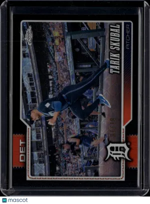 2026 Topps Chrome Tarik Skubal #50 Black 07/10