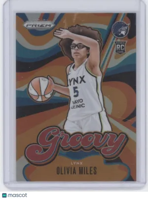 2026 Panini WNBA Prizm Olivia Miles #12 Red Refractor /99 RC